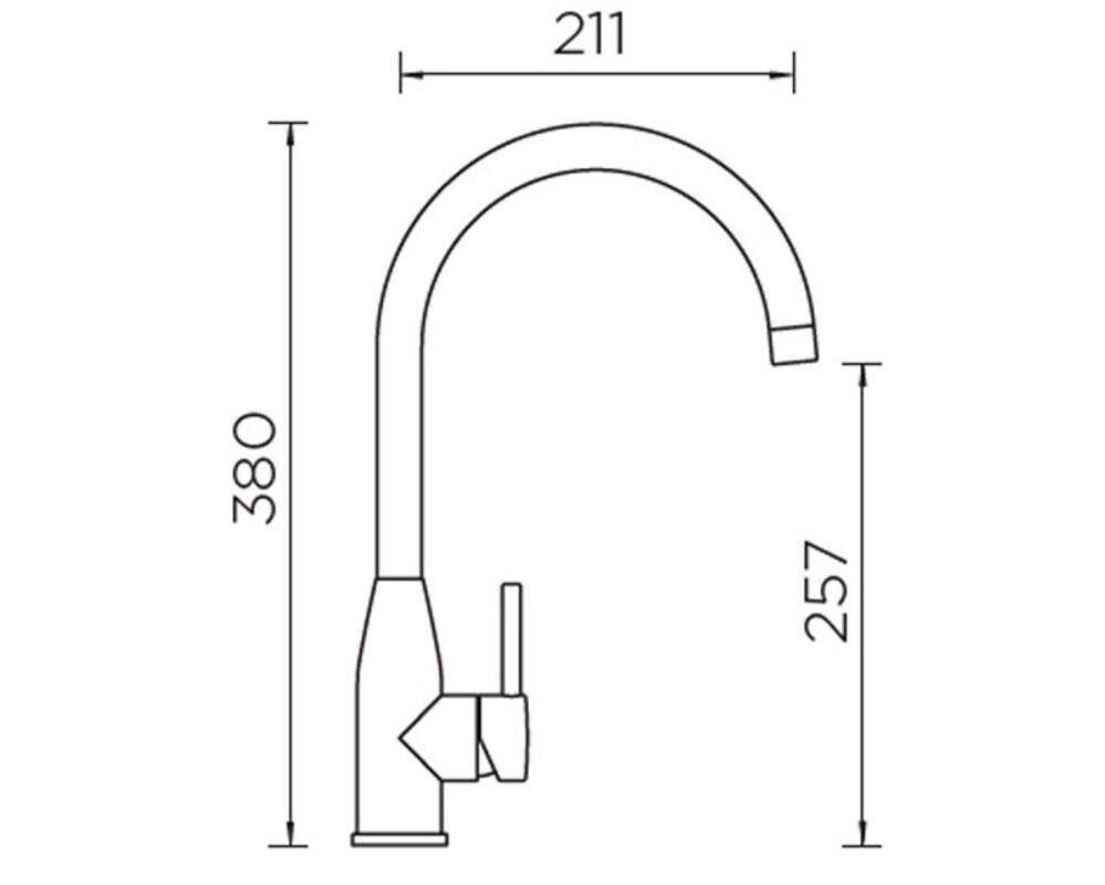 Смеситель Schock KAVUS золото