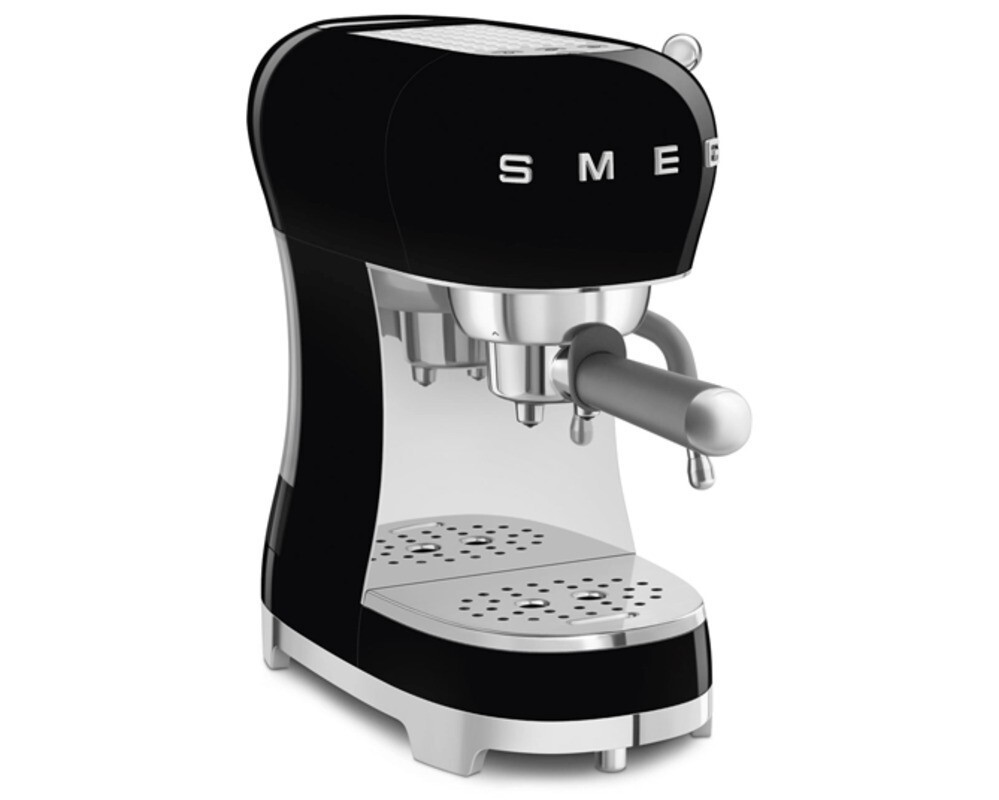 SMEG ECF02BLEU Кофемашина-эспрессо, цвет черный