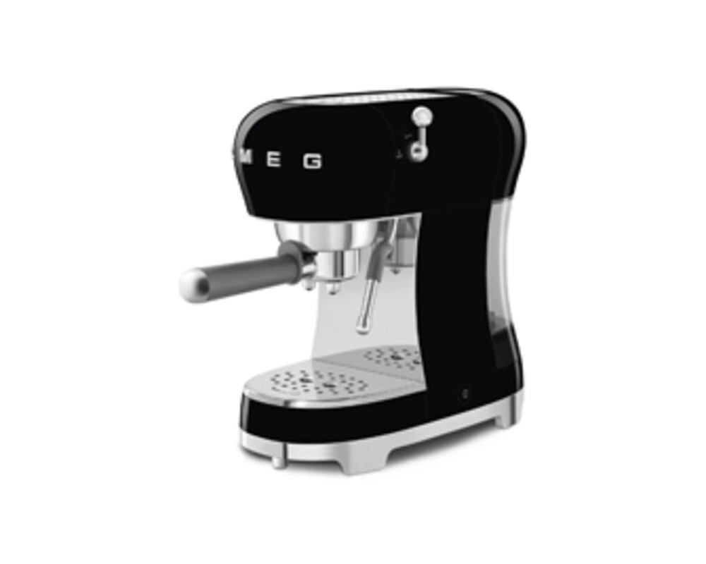 SMEG ECF02BLEU Кофемашина-эспрессо, цвет черный