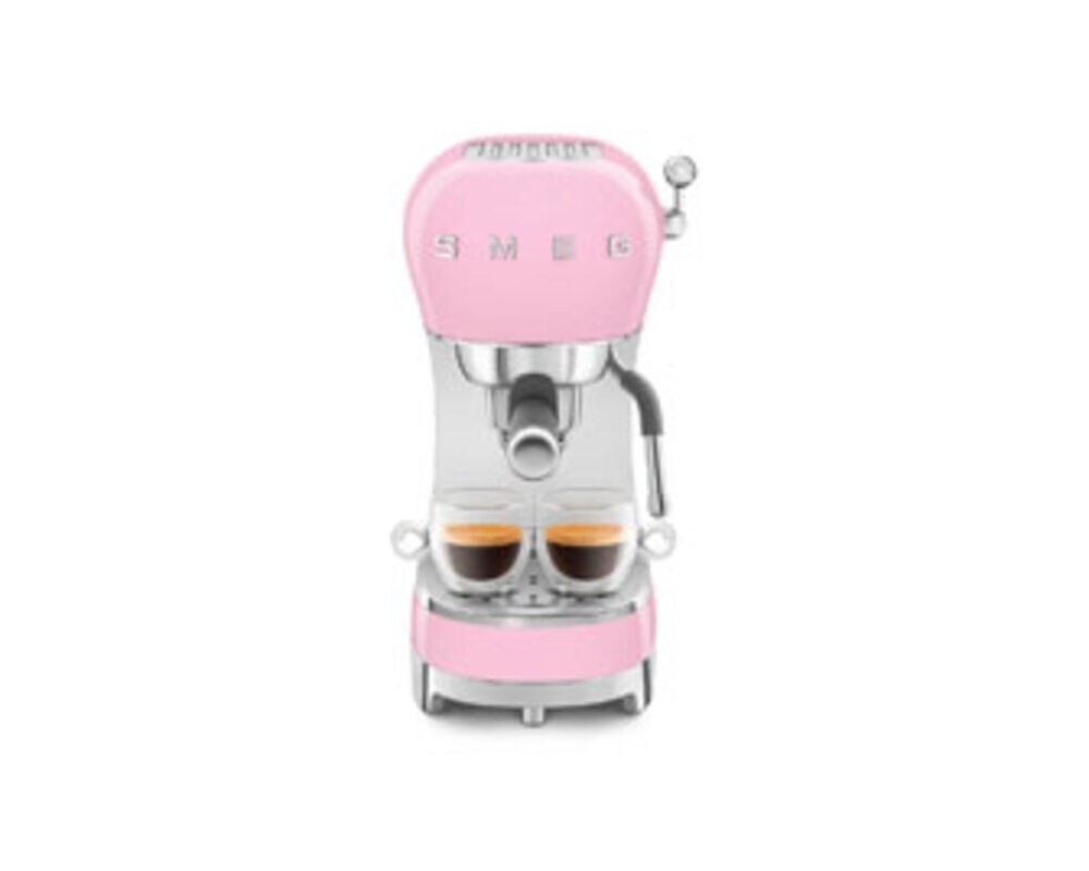 SMEG ECF02PKEU Кофемашина-эспрессо, цвет розовый