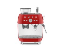 SMEG EGF03RDEU Кофемашина-эспрессо со встроенной кофемолкой, цвет красный