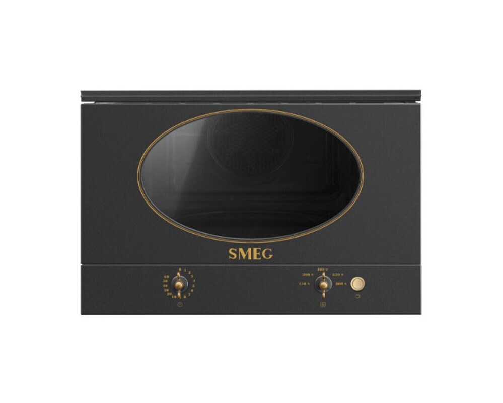 SMEG MP822NAO Встраиваемая микроволновая печь, цвет антрацит