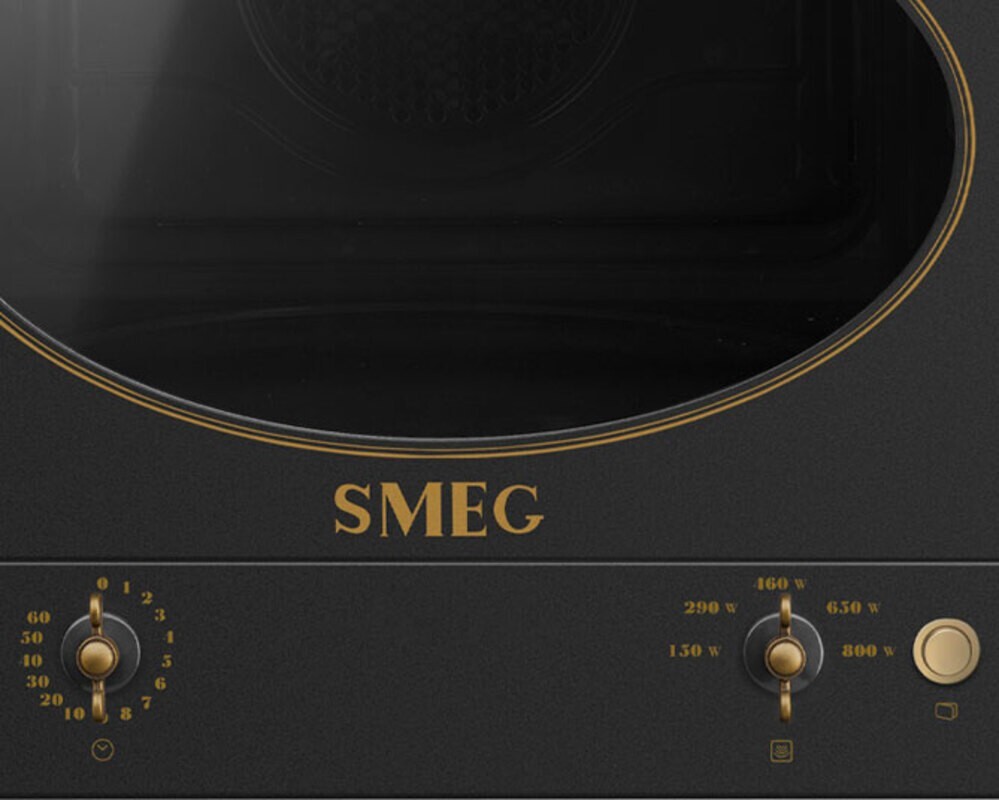 SMEG MP822NAO Встраиваемая микроволновая печь, цвет антрацит