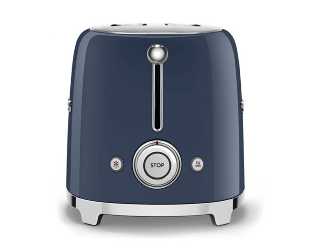 SMEG TSF01NBEU Тостер на 2 ломтика, цвет темно-синий