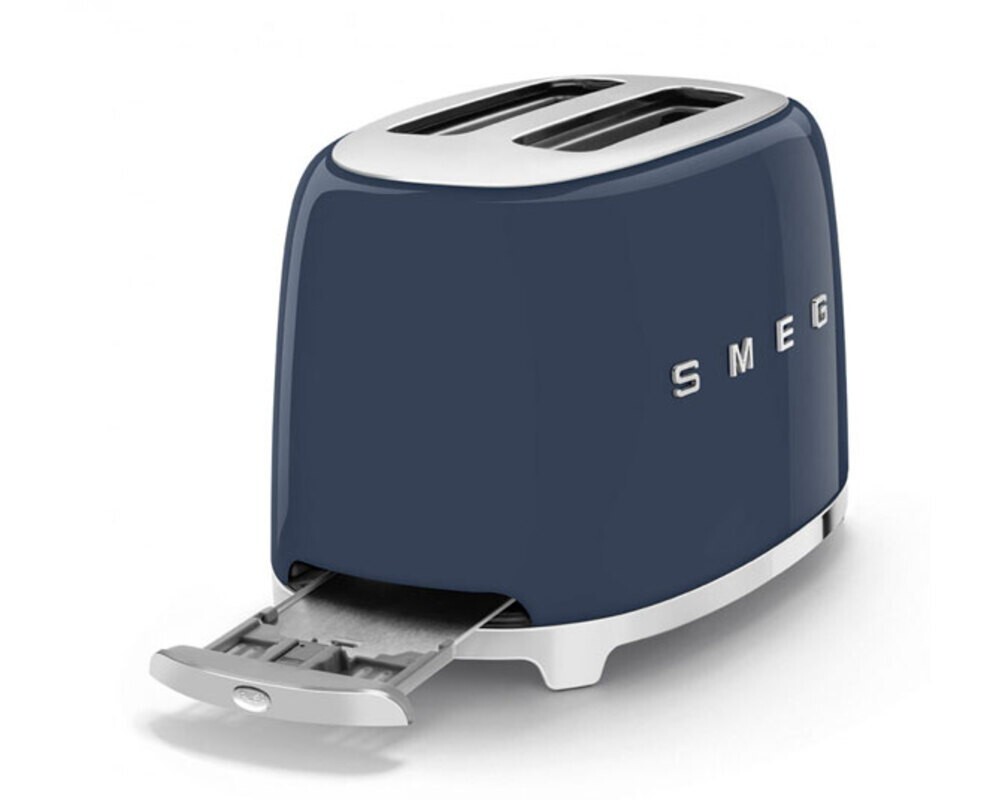 SMEG TSF01NBEU Тостер на 2 ломтика, цвет темно-синий