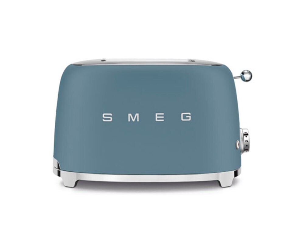 SMEG TSF01SBMEU Тостер на 2 ломтика, цвет синий шторм матовый