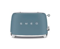 SMEG TSF01SBMEU Тостер на 2 ломтика, цвет синий шторм матовый