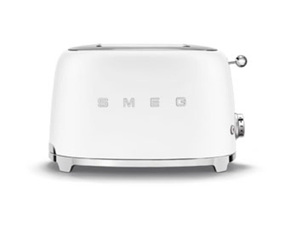 SMEG TSF01WHMEU Тостер на 2 ломтика, матовый белый