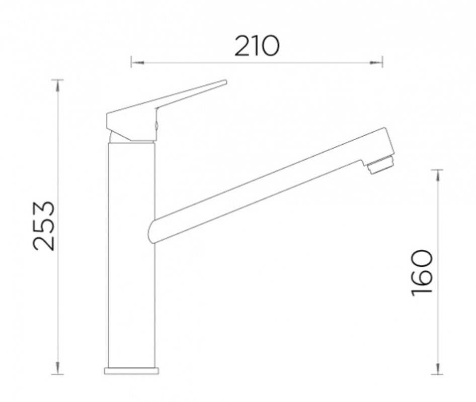 Смеситель Schock METIS хром