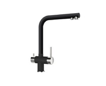 Смеситель Schock WELLUS New Cristadur нерж.сталь/магма (2 в 1)