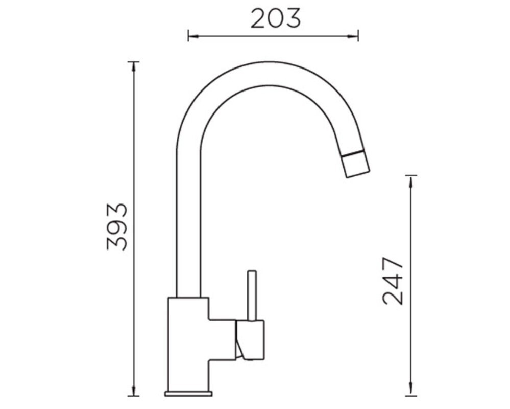 Смеситель Schock PLUTOS-D хром