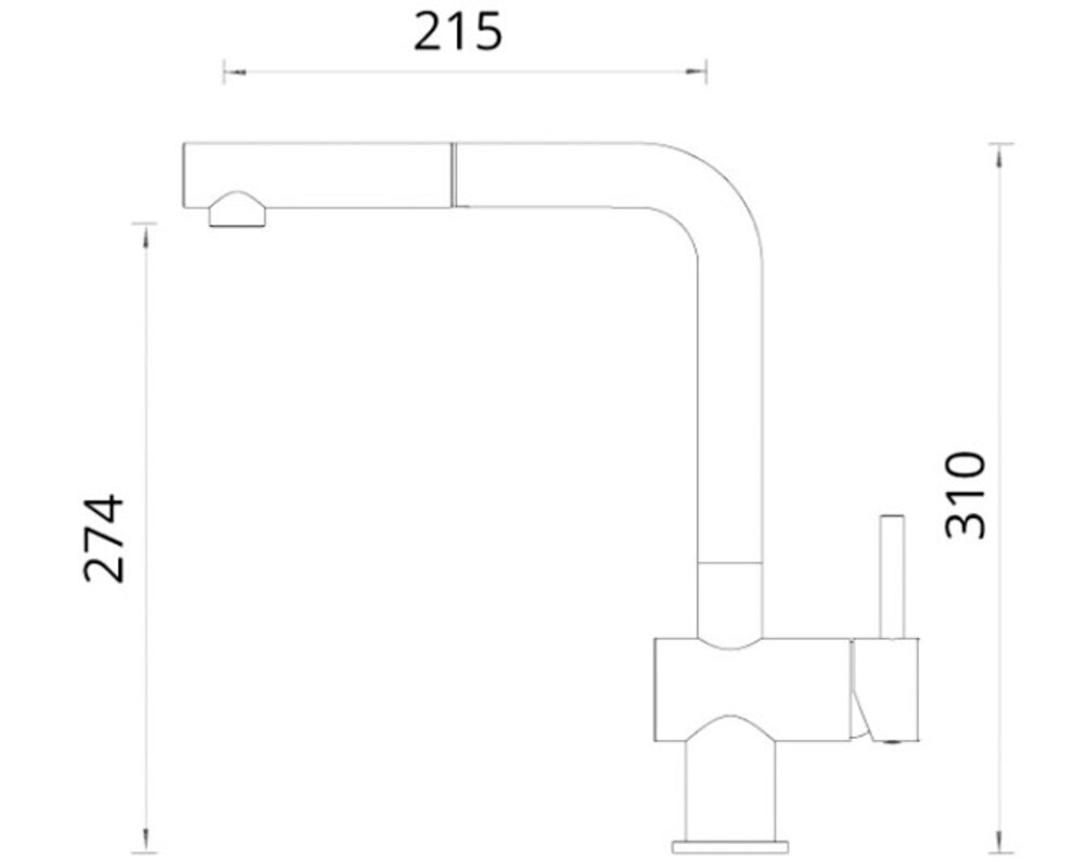 Смеситель Schock ЕPOS-D альпина