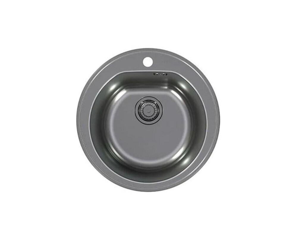 Мойка ALVEUS FORM MONARCH 30 ANTHRACITE-90 FI 510  в компл. с выпуском без сифона,
