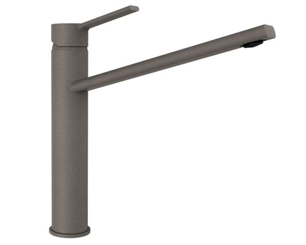 Смеситель Schock PAPILIO Cristadur серебристый камень