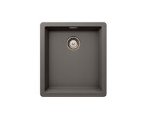 Мойка SCHOCK GREENWICH 45U Cristadur (подстольный монтаж) серебристый камень 406х456