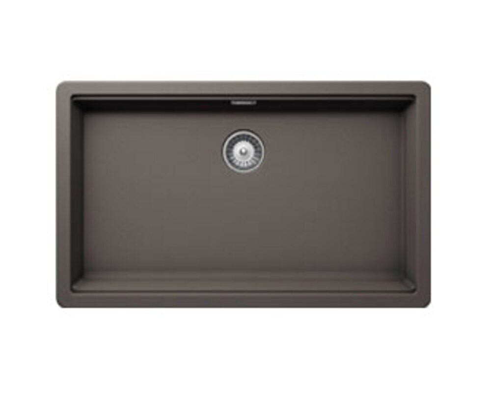 Мойка SCHOCK GREENWICH 80U Cristadur (подстольный монтаж) серебристый камень 750х455