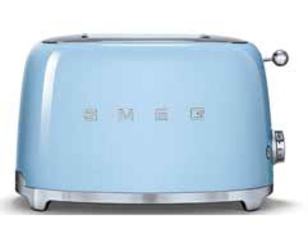 SMEG TSF01PBEU Тостер на 2 ломтика, пастельный голубой
