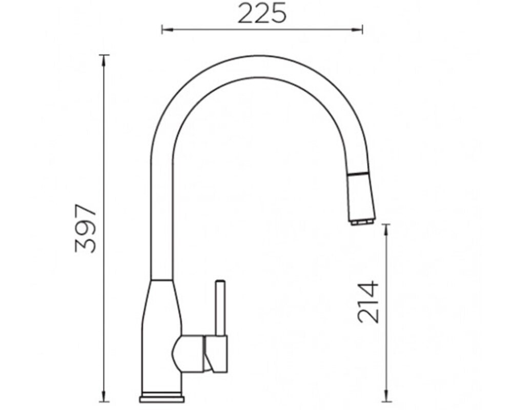Смеситель Schock KAVUS-D медь