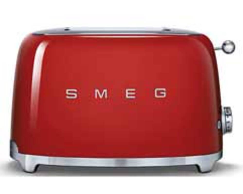 SMEG TSF01RDEU Тостер на 2 ломтика, красный