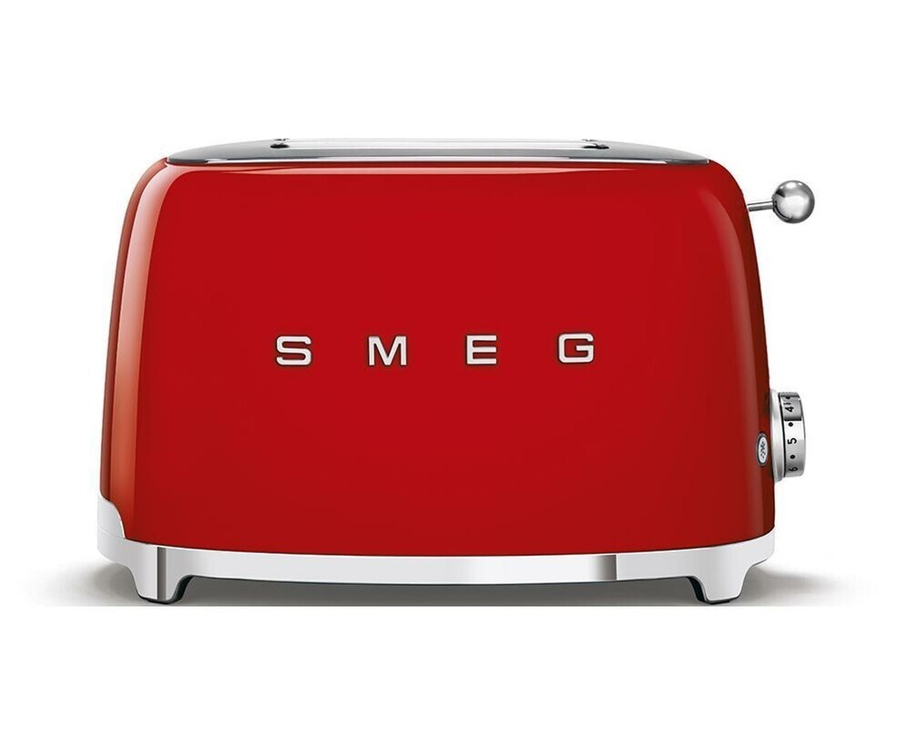 SMEG TSF01RDEU Тостер на 2 ломтика, красный