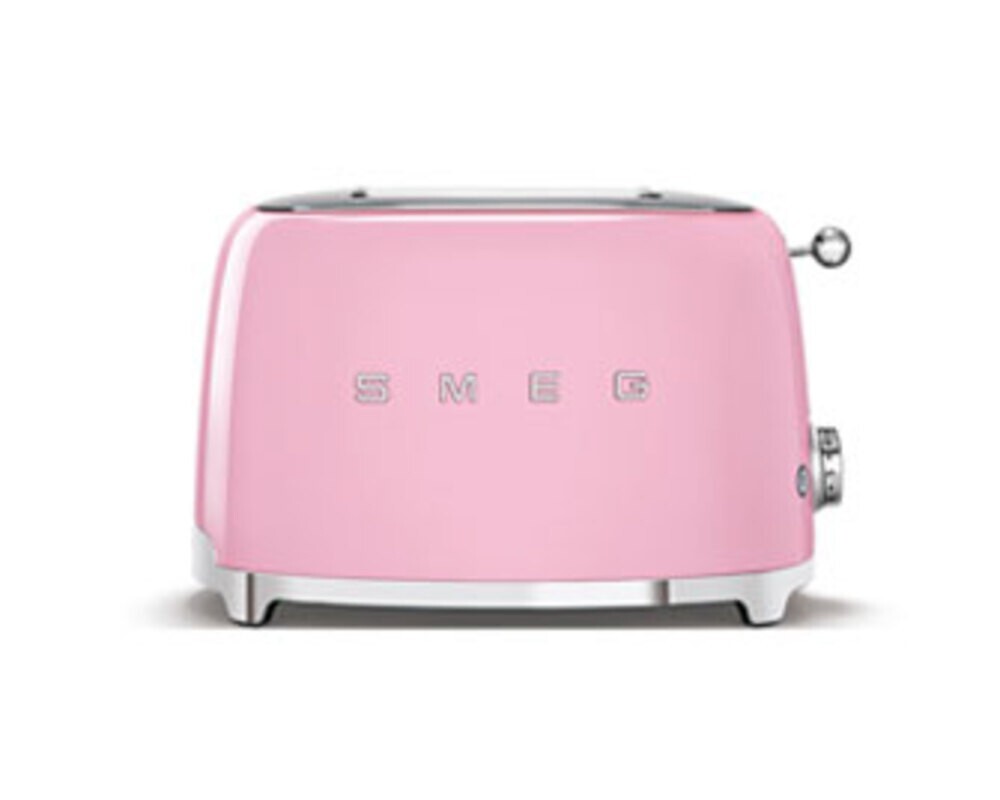 SMEG TSF01PKEU Тостер на 2 ломтика, розовый