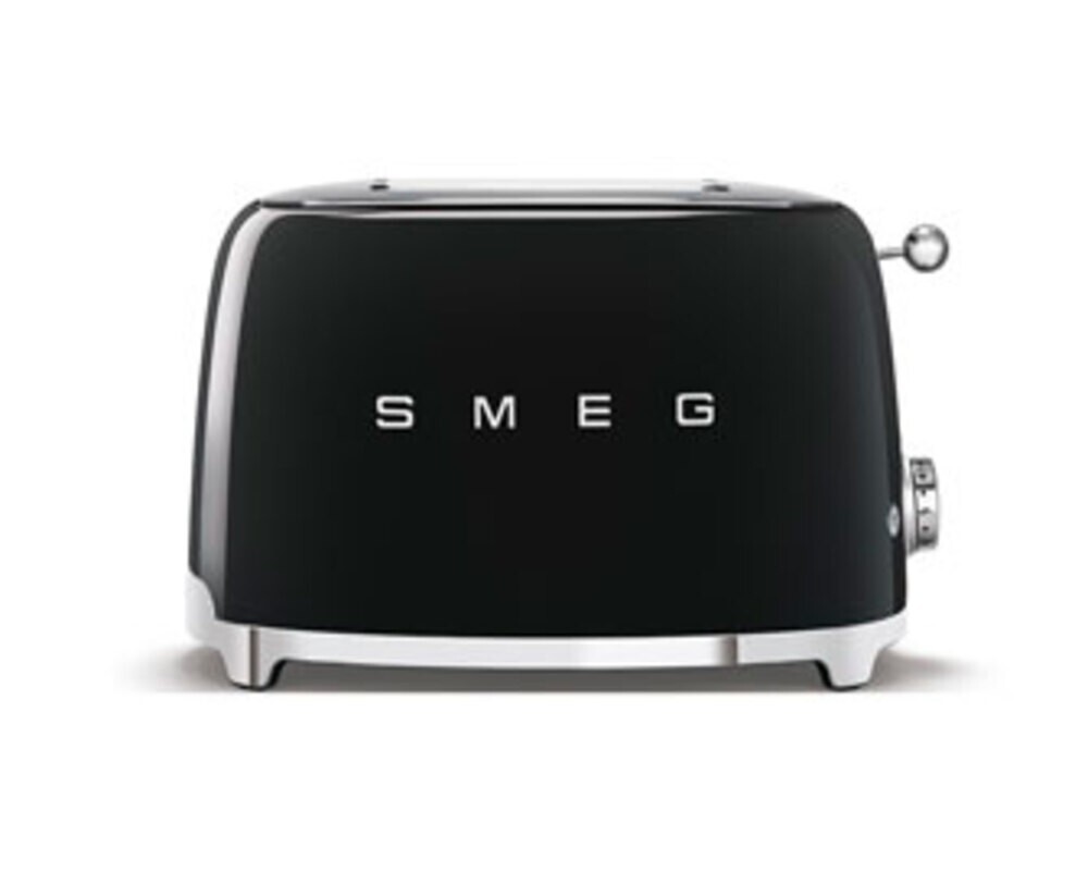 SMEG TSF01BLEU Тостер на 2 ломтика, черный