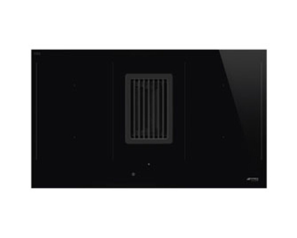 SMEG HOBD482D2 Индукционная варочная панель со встроенной вытяжкой, 80 см, Multizone, прямой край