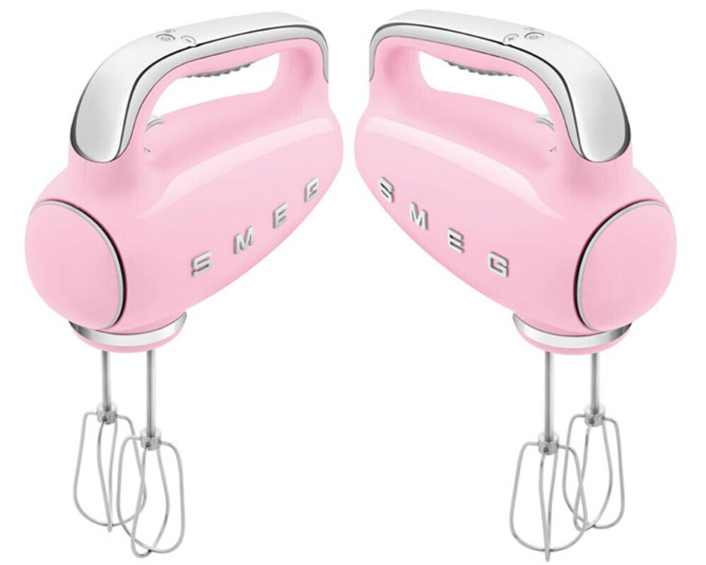 SMEG HMF01PKEU Ручной миксер, розовый