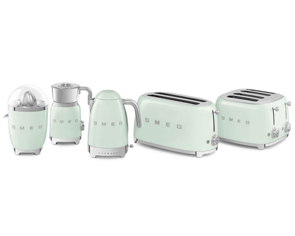 SMEG CJF11PGEU Соковыжималка для цитрусовых, пастельная зеленая