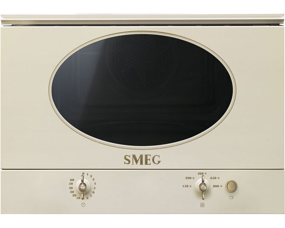 SMEG MP822NPO Встраиваемая микроволновая печь, кремовый