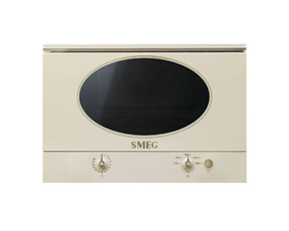 SMEG MP822NPO Встраиваемая микроволновая печь, кремовый