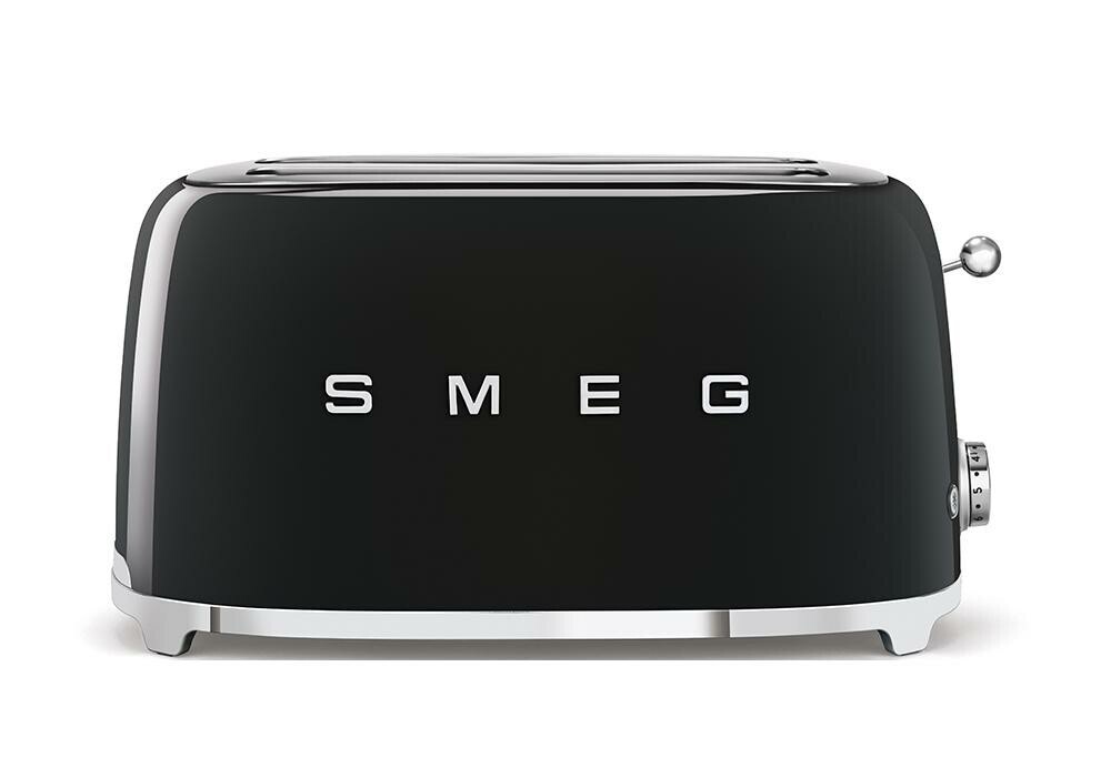 SMEG TSF02BLEU Тостер на 4 ломтика, черный