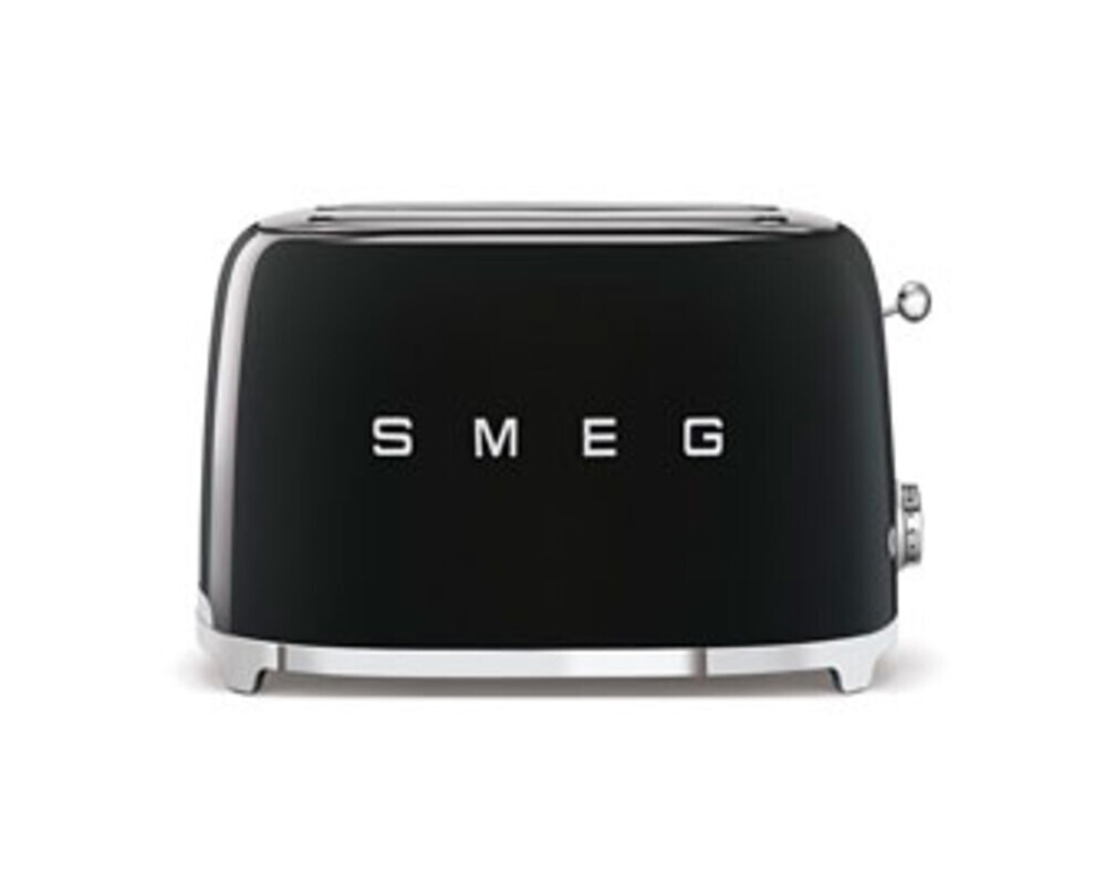 SMEG TSF02BLEU Тостер на 4 ломтика, черный