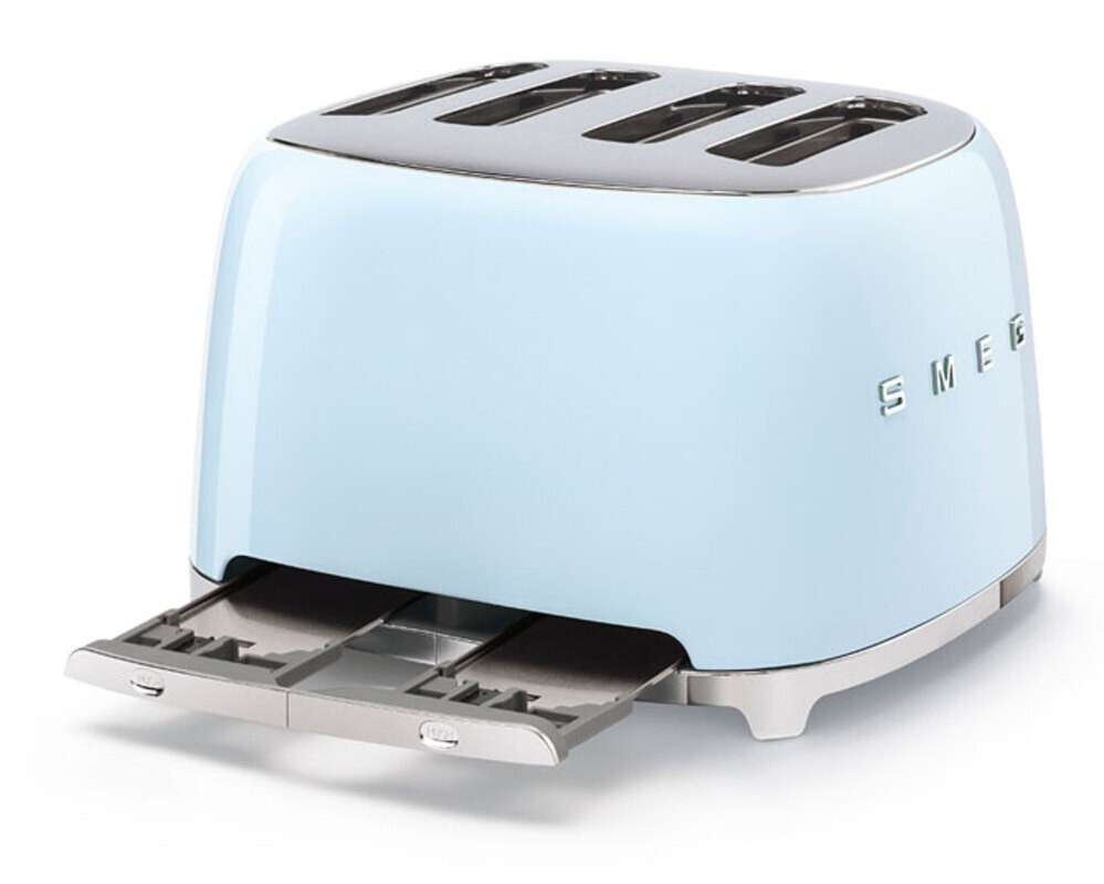 SMEG TSF03PBEU Тостер на 4 ломтика, пастельный голубой