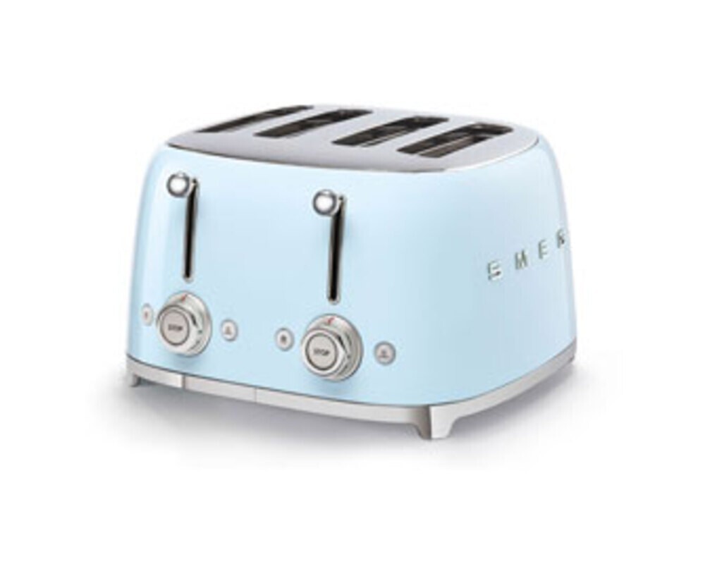 SMEG TSF03PBEU Тостер на 4 ломтика, пастельный голубой