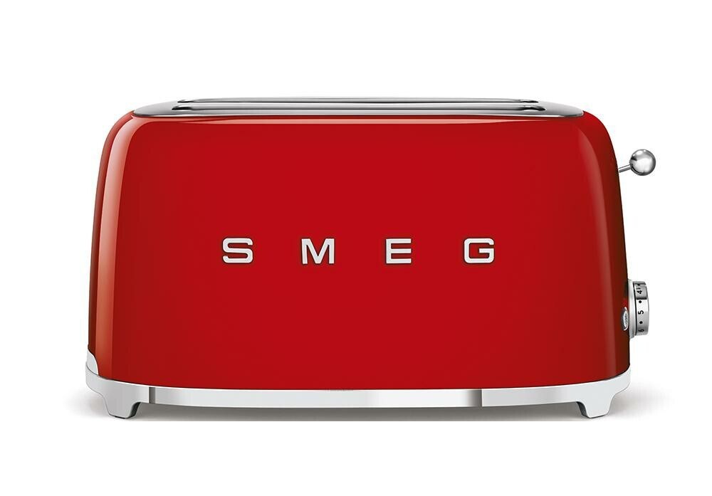 SMEG TSF02RDEU Тостер на 4 ломтика, красный