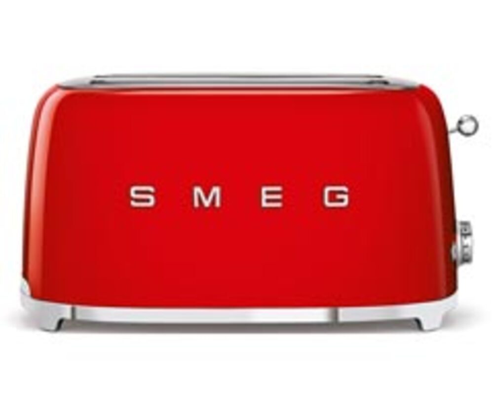SMEG TSF02RDEU Тостер на 4 ломтика, красный