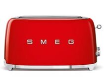 SMEG TSF02RDEU Тостер на 4 ломтика, красный
