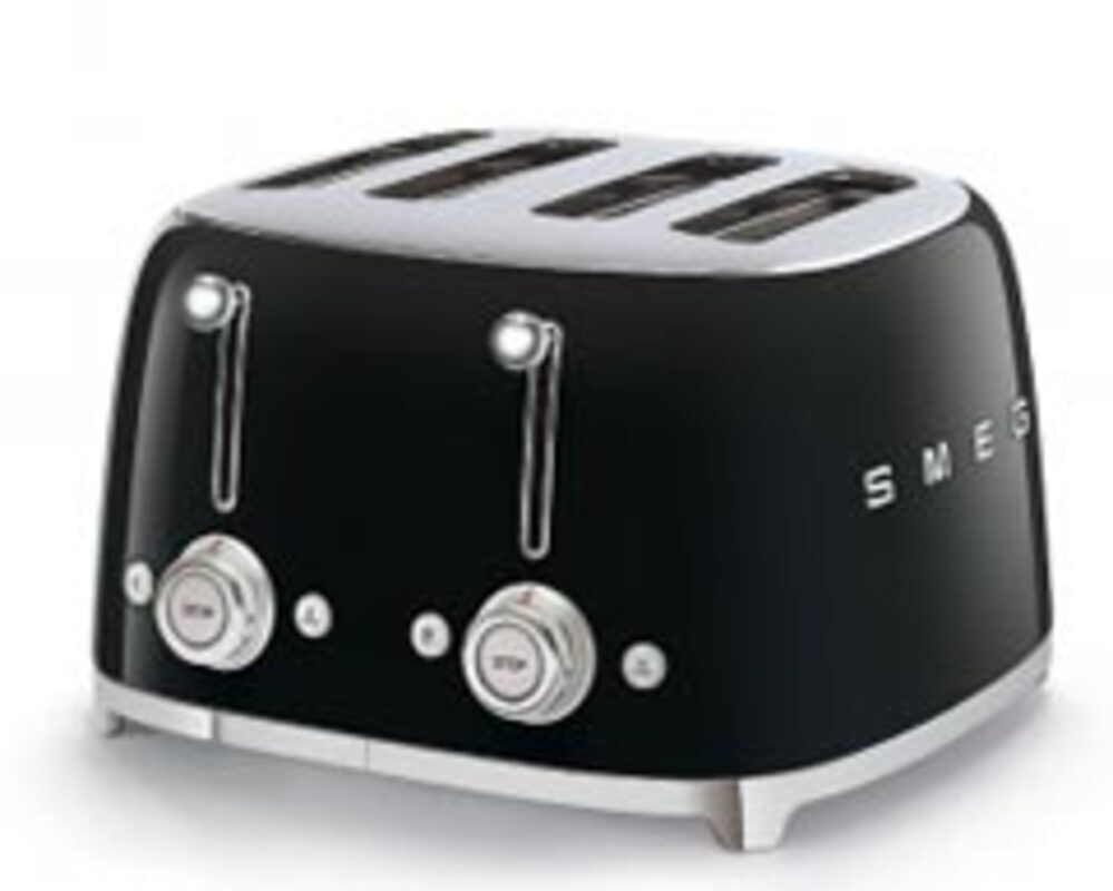 SMEG TSF03BLEU Тостер на 4 ломтика, черный
