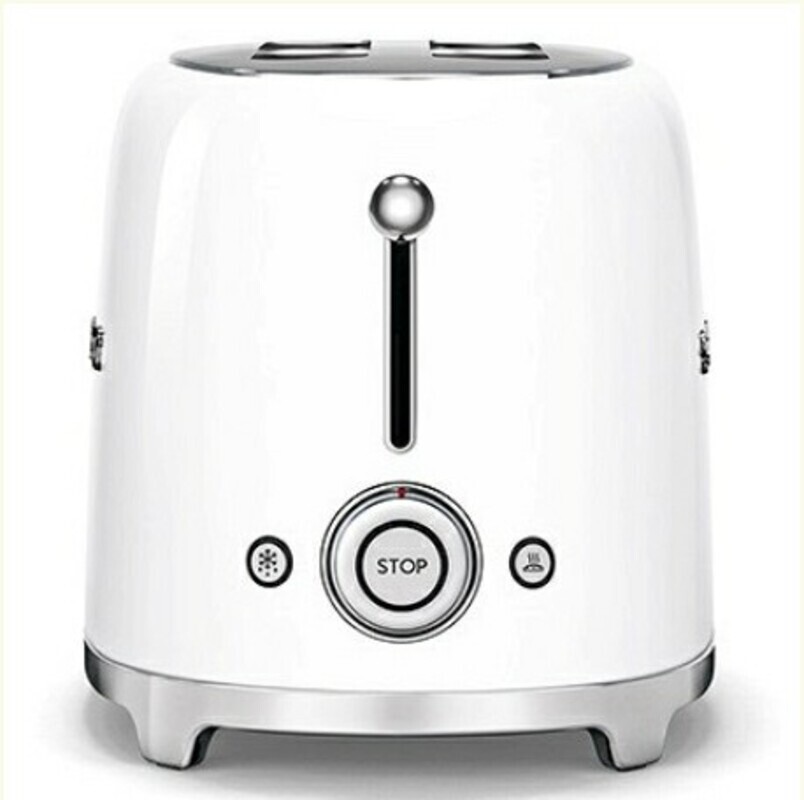 SMEG TSF02WHEU Тостер на 4 ломтика, белый