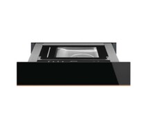 SMEG CPV615NR Вакууматор, 60 см, высота 14 см, черное стекло Eclipse, медный профиль, открывание PUSH.