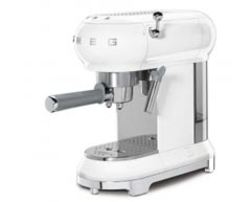 SMEG ECF02WHEU  Кофемашина-эспрессо, цвет белый
