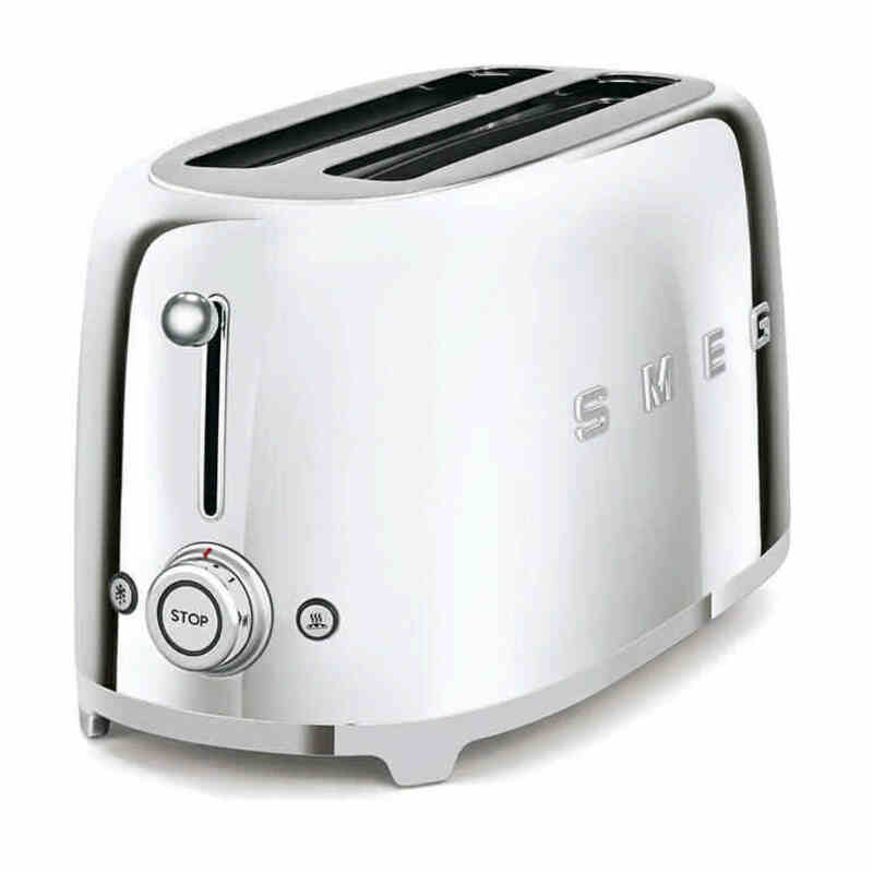 SMEG TSF02SSEU Тостер на 4 ломтика, хром