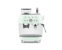 SMEG EGF03PGEU Кофемашина-эспрессо со встроенной кофемолкой, цвет пастельный зеленый