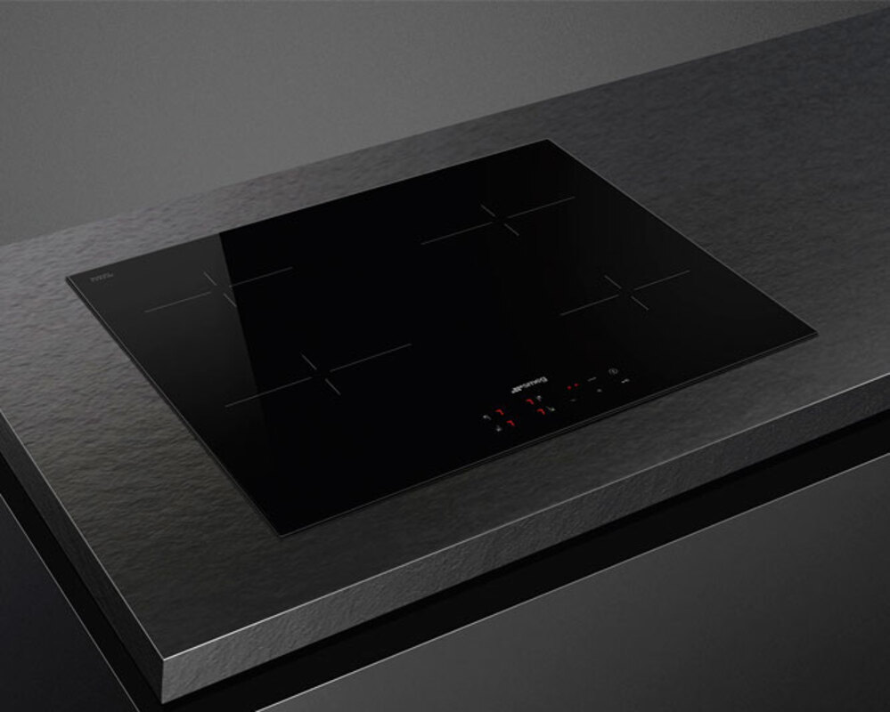 SMEG SE264TD2 Cтеклокерамическая варочная панель, 60 см, прямой край
