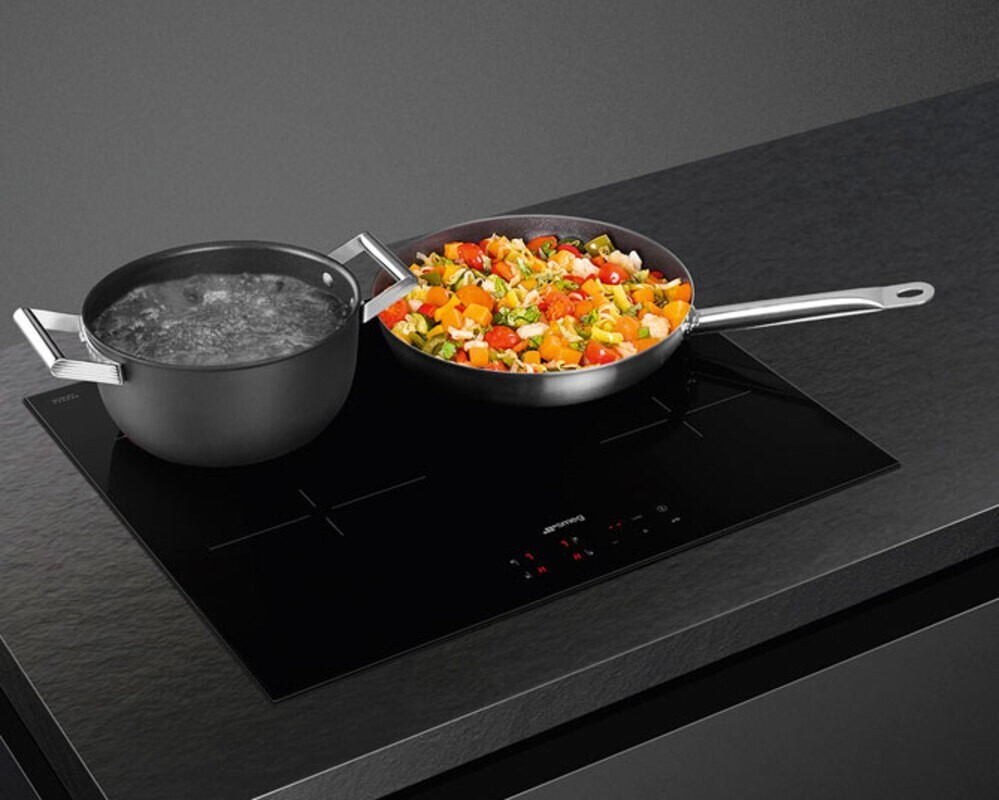 SMEG SE264TD2 Cтеклокерамическая варочная панель, 60 см, прямой край