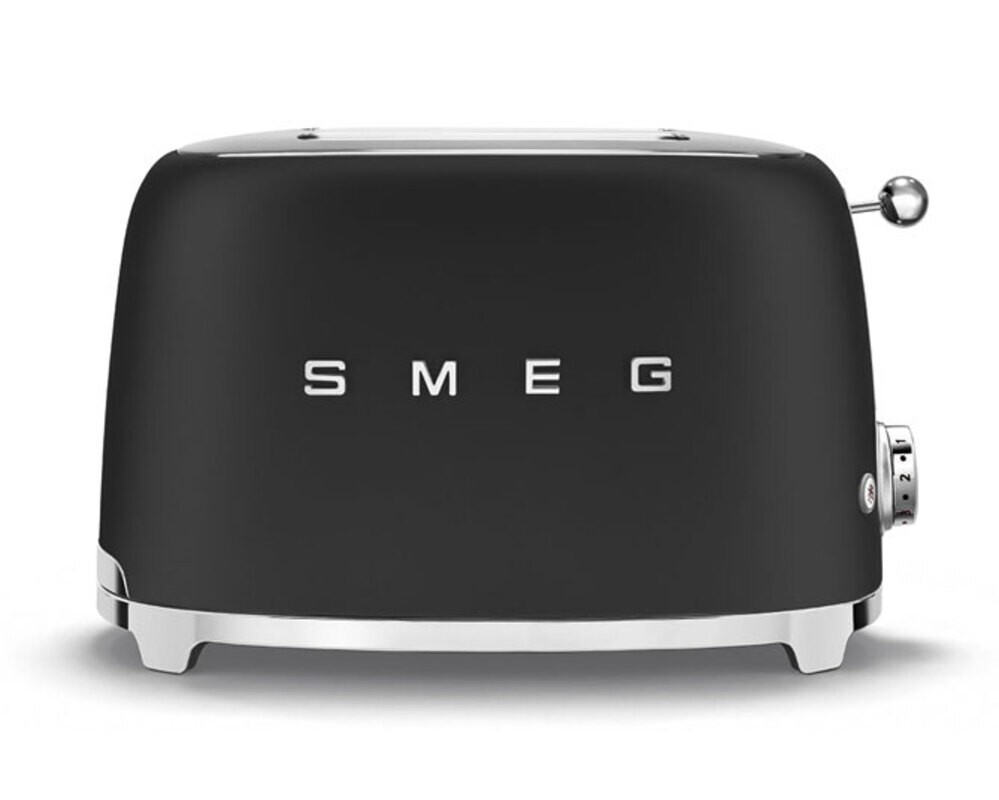 SMEG TSF01BLMEU Тостер на 2 ломтика, матовый черный