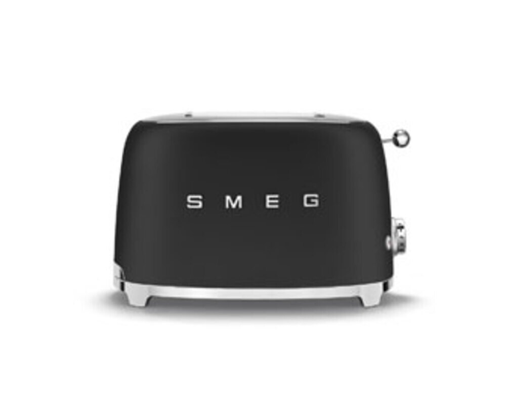 SMEG TSF01BLMEU Тостер на 2 ломтика, матовый черный