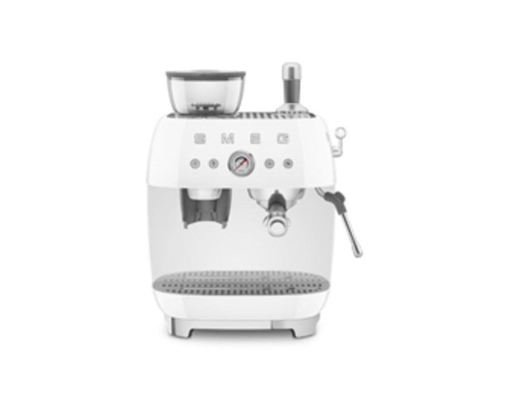 SMEG EGF03WHEU Кофемашина-эспрессо со встроенной кофемолкой, цвет белый