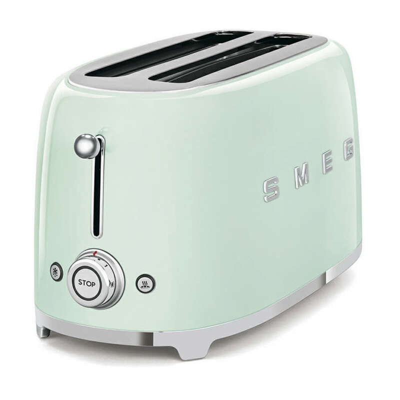 SMEG TSF02PGEU Тостер на 4 ломтика, пастельный зеленый